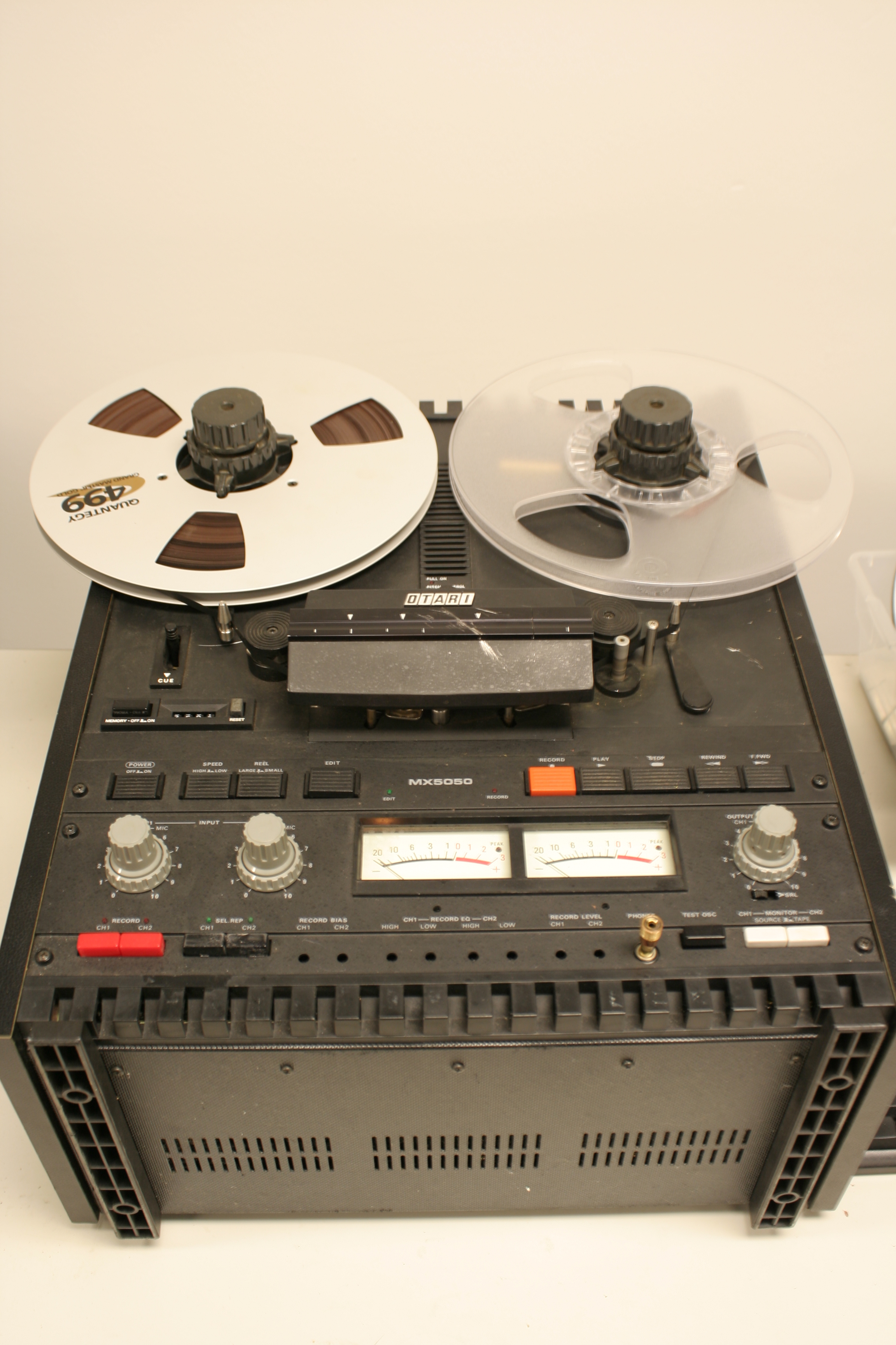 Conversion Of Reel-To-Reel Tapes To Digital - Two Squares