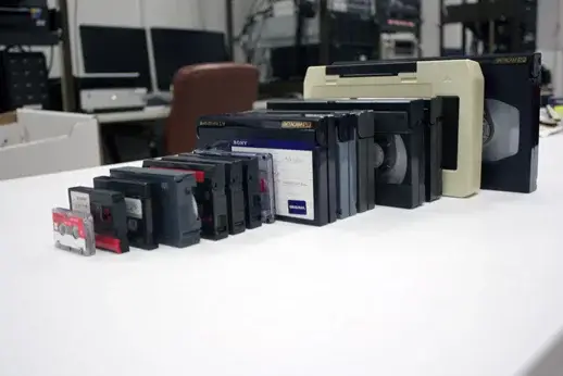 Supported Camcorder Tape Formats